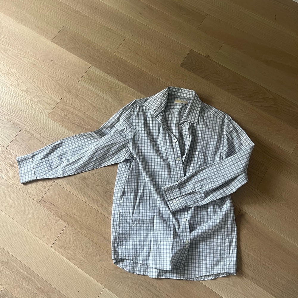 MICHAEL Michael Kors Black and White Checkered Shirt